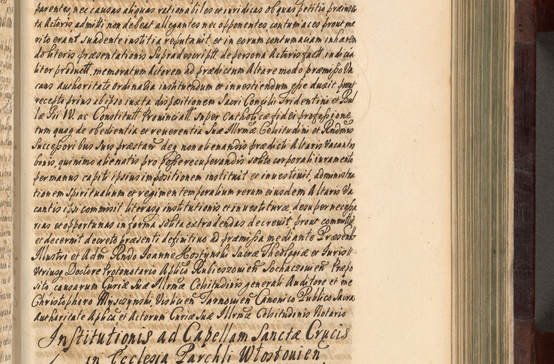 Zdjęcie nr 384 dla obiektu archiwalnego: Acta actorum episscopalium R. D. Joannis Małachowski, episcopi Cracoviensis a die 20 Augusti anni 1681 et 1682 acticatorum. Volumen I