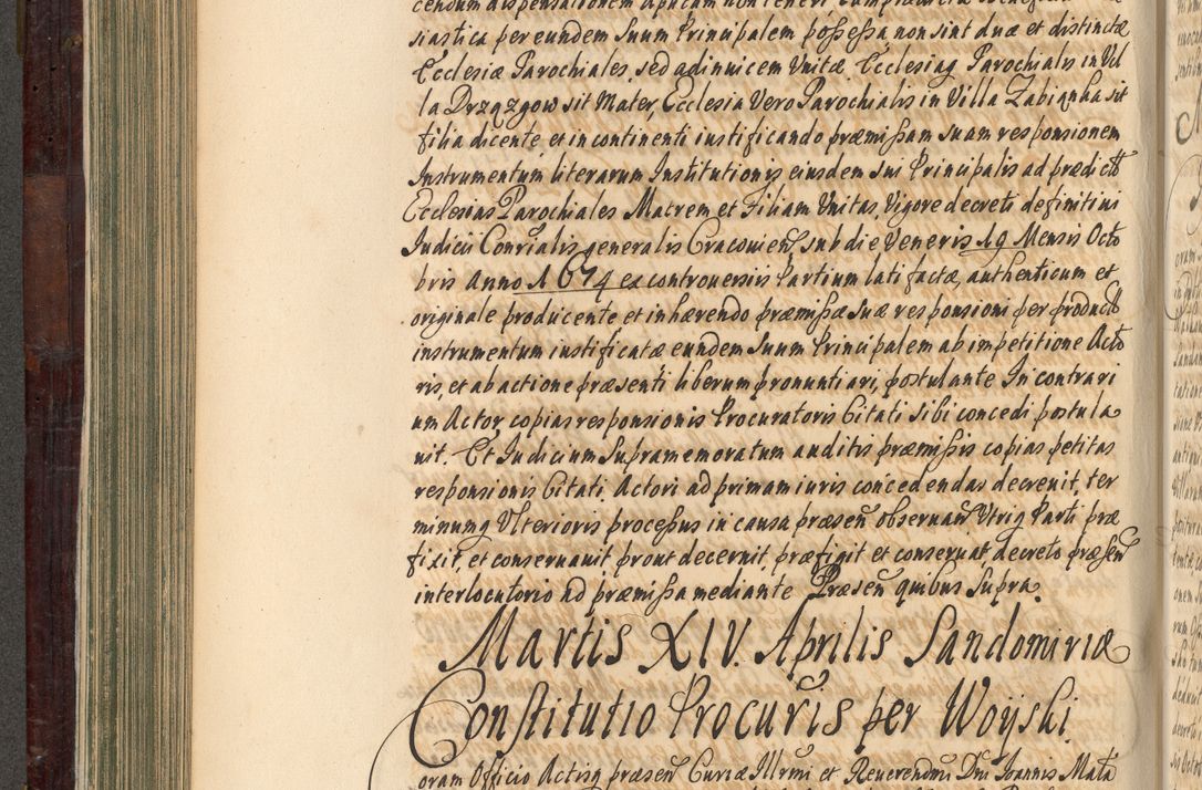 Zdjęcie nr 375 dla obiektu archiwalnego: Acta actorum episscopalium R. D. Joannis Małachowski, episcopi Cracoviensis a die 20 Augusti anni 1681 et 1682 acticatorum. Volumen I