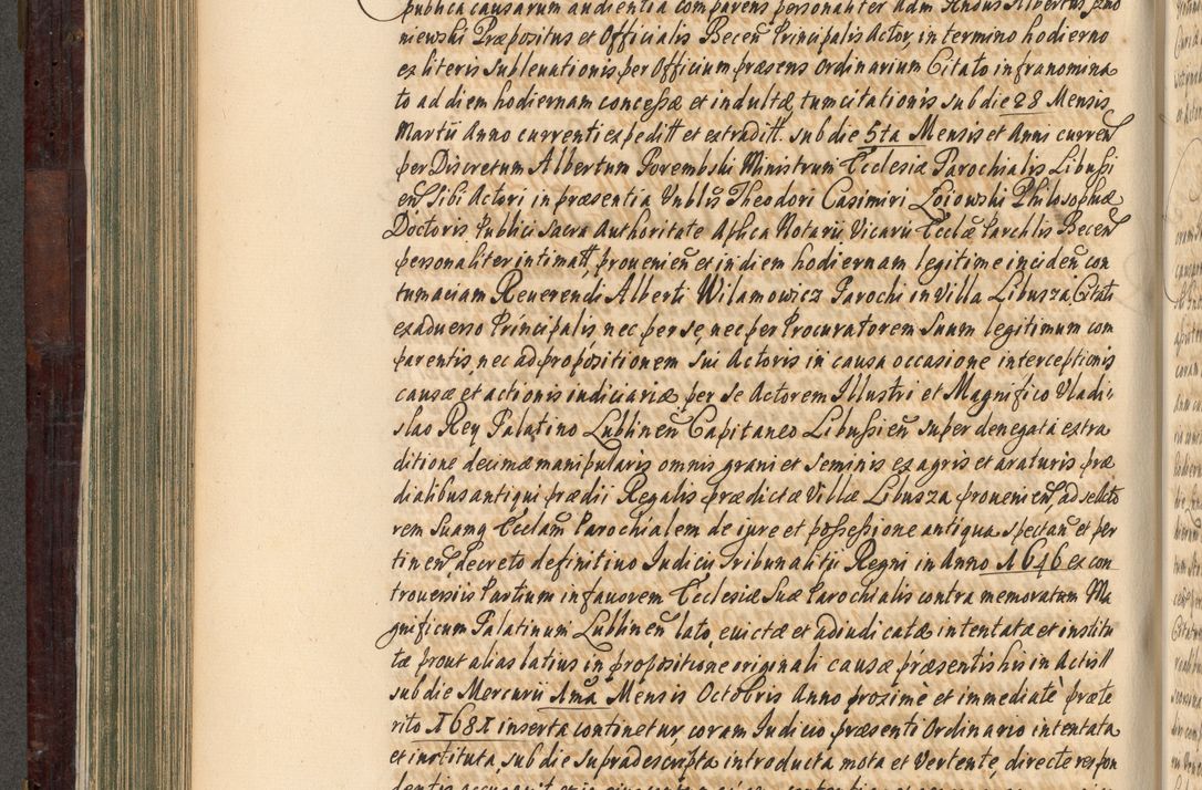 Zdjęcie nr 369 dla obiektu archiwalnego: Acta actorum episscopalium R. D. Joannis Małachowski, episcopi Cracoviensis a die 20 Augusti anni 1681 et 1682 acticatorum. Volumen I