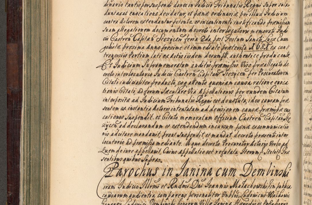 Zdjęcie nr 371 dla obiektu archiwalnego: Acta actorum episscopalium R. D. Joannis Małachowski, episcopi Cracoviensis a die 20 Augusti anni 1681 et 1682 acticatorum. Volumen I