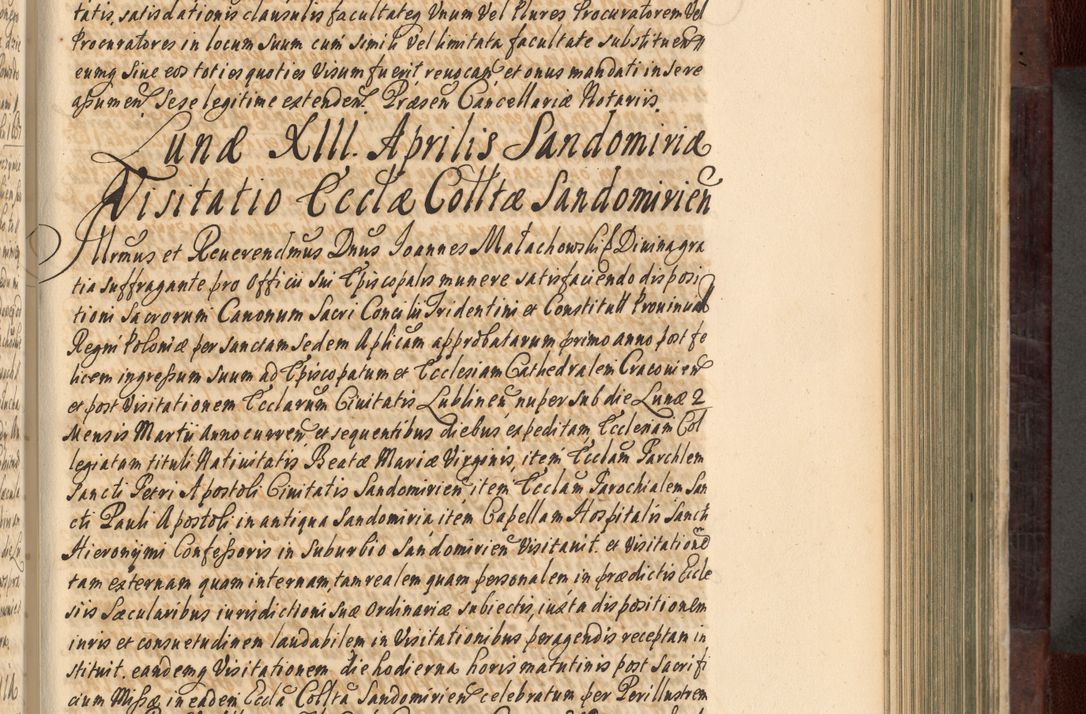 Zdjęcie nr 368 dla obiektu archiwalnego: Acta actorum episscopalium R. D. Joannis Małachowski, episcopi Cracoviensis a die 20 Augusti anni 1681 et 1682 acticatorum. Volumen I