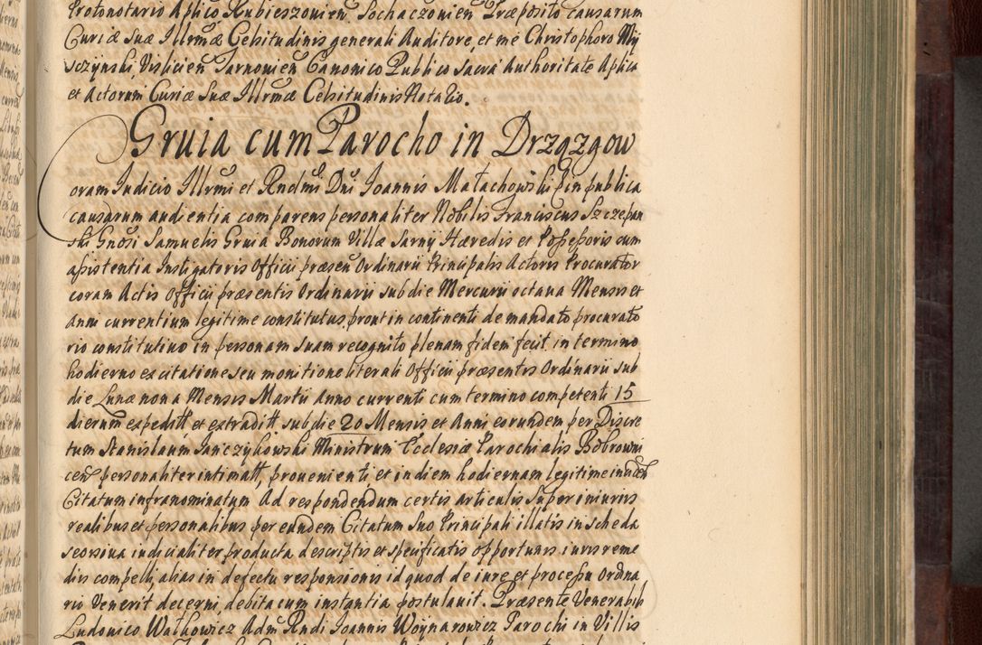 Zdjęcie nr 370 dla obiektu archiwalnego: Acta actorum episscopalium R. D. Joannis Małachowski, episcopi Cracoviensis a die 20 Augusti anni 1681 et 1682 acticatorum. Volumen I