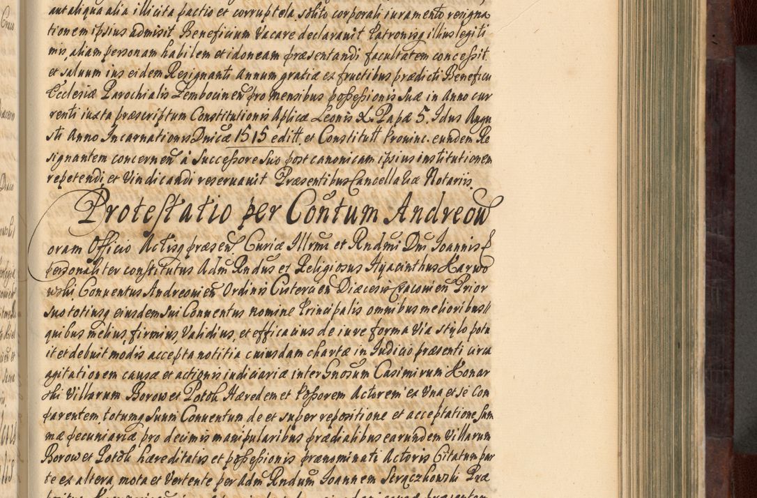 Zdjęcie nr 362 dla obiektu archiwalnego: Acta actorum episscopalium R. D. Joannis Małachowski, episcopi Cracoviensis a die 20 Augusti anni 1681 et 1682 acticatorum. Volumen I