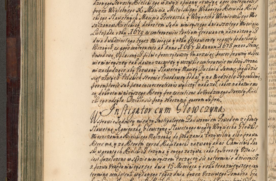 Zdjęcie nr 359 dla obiektu archiwalnego: Acta actorum episscopalium R. D. Joannis Małachowski, episcopi Cracoviensis a die 20 Augusti anni 1681 et 1682 acticatorum. Volumen I