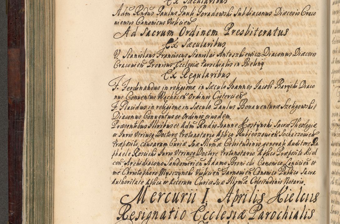 Zdjęcie nr 361 dla obiektu archiwalnego: Acta actorum episscopalium R. D. Joannis Małachowski, episcopi Cracoviensis a die 20 Augusti anni 1681 et 1682 acticatorum. Volumen I