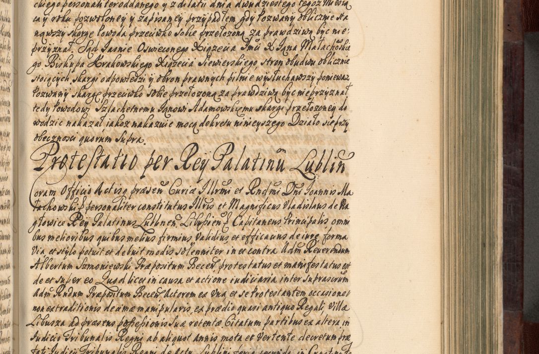 Zdjęcie nr 354 dla obiektu archiwalnego: Acta actorum episscopalium R. D. Joannis Małachowski, episcopi Cracoviensis a die 20 Augusti anni 1681 et 1682 acticatorum. Volumen I