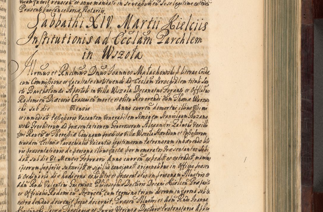 Zdjęcie nr 356 dla obiektu archiwalnego: Acta actorum episscopalium R. D. Joannis Małachowski, episcopi Cracoviensis a die 20 Augusti anni 1681 et 1682 acticatorum. Volumen I