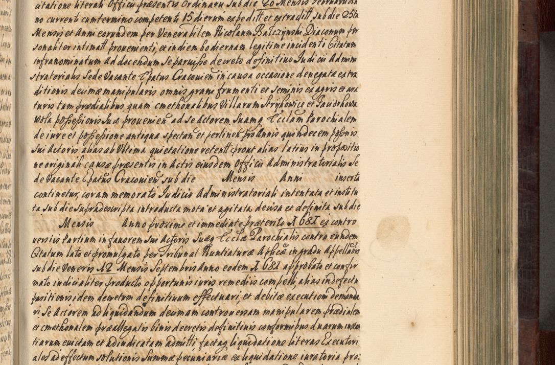 Zdjęcie nr 350 dla obiektu archiwalnego: Acta actorum episscopalium R. D. Joannis Małachowski, episcopi Cracoviensis a die 20 Augusti anni 1681 et 1682 acticatorum. Volumen I