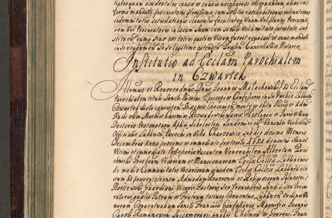 Zdjęcie nr 345 dla obiektu archiwalnego: Acta actorum episscopalium R. D. Joannis Małachowski, episcopi Cracoviensis a die 20 Augusti anni 1681 et 1682 acticatorum. Volumen I