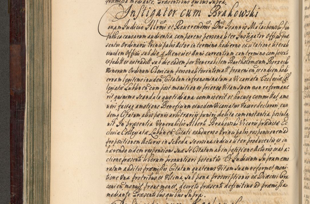 Zdjęcie nr 339 dla obiektu archiwalnego: Acta actorum episscopalium R. D. Joannis Małachowski, episcopi Cracoviensis a die 20 Augusti anni 1681 et 1682 acticatorum. Volumen I