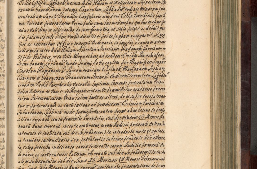 Zdjęcie nr 342 dla obiektu archiwalnego: Acta actorum episscopalium R. D. Joannis Małachowski, episcopi Cracoviensis a die 20 Augusti anni 1681 et 1682 acticatorum. Volumen I