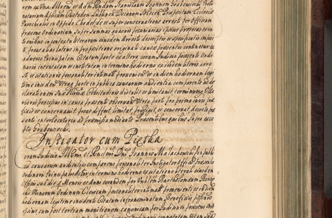 Zdjęcie nr 338 dla obiektu archiwalnego: Acta actorum episscopalium R. D. Joannis Małachowski, episcopi Cracoviensis a die 20 Augusti anni 1681 et 1682 acticatorum. Volumen I