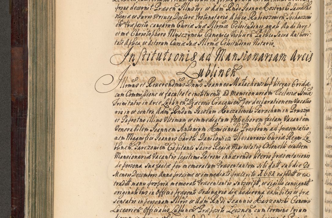 Zdjęcie nr 335 dla obiektu archiwalnego: Acta actorum episscopalium R. D. Joannis Małachowski, episcopi Cracoviensis a die 20 Augusti anni 1681 et 1682 acticatorum. Volumen I