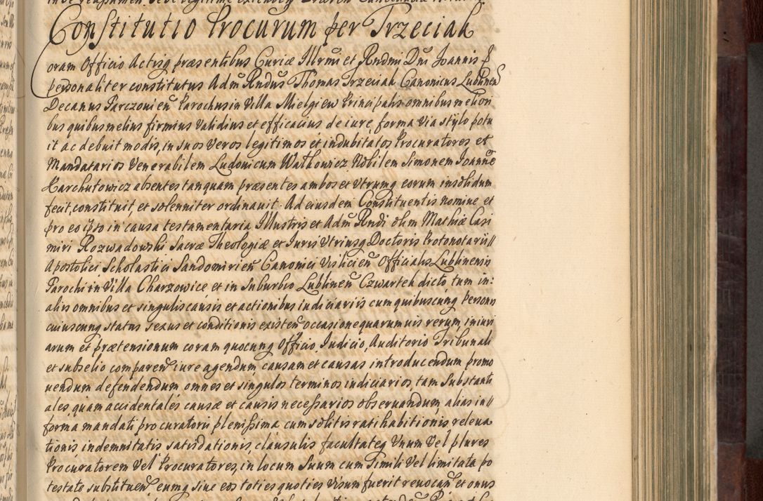 Zdjęcie nr 332 dla obiektu archiwalnego: Acta actorum episscopalium R. D. Joannis Małachowski, episcopi Cracoviensis a die 20 Augusti anni 1681 et 1682 acticatorum. Volumen I