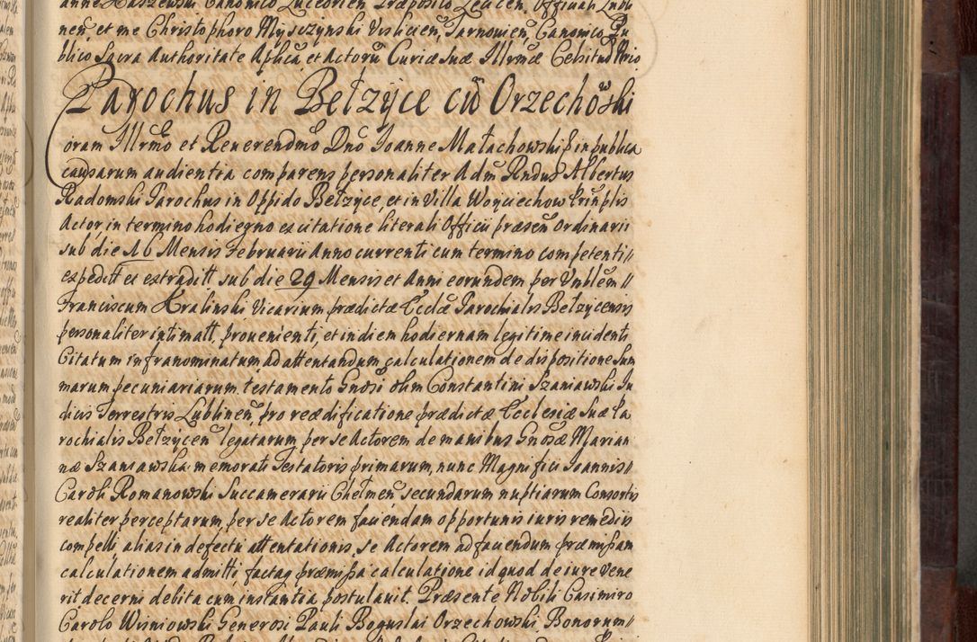 Zdjęcie nr 324 dla obiektu archiwalnego: Acta actorum episscopalium R. D. Joannis Małachowski, episcopi Cracoviensis a die 20 Augusti anni 1681 et 1682 acticatorum. Volumen I
