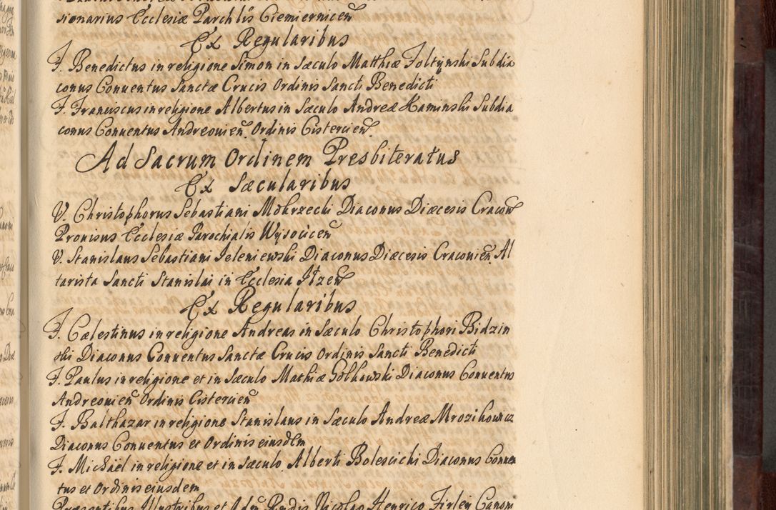 Zdjęcie nr 322 dla obiektu archiwalnego: Acta actorum episscopalium R. D. Joannis Małachowski, episcopi Cracoviensis a die 20 Augusti anni 1681 et 1682 acticatorum. Volumen I