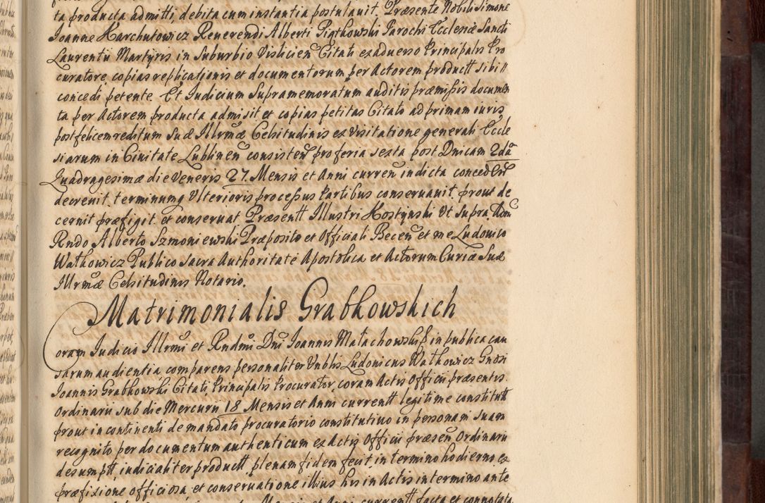 Zdjęcie nr 318 dla obiektu archiwalnego: Acta actorum episscopalium R. D. Joannis Małachowski, episcopi Cracoviensis a die 20 Augusti anni 1681 et 1682 acticatorum. Volumen I