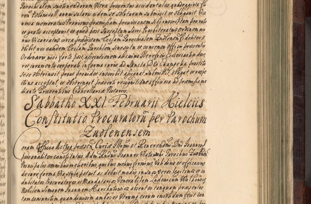 Zdjęcie nr 320 dla obiektu archiwalnego: Acta actorum episscopalium R. D. Joannis Małachowski, episcopi Cracoviensis a die 20 Augusti anni 1681 et 1682 acticatorum. Volumen I