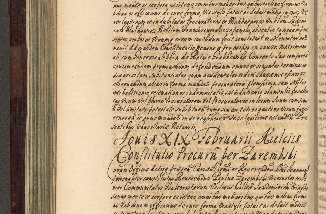 Zdjęcie nr 315 dla obiektu archiwalnego: Acta actorum episscopalium R. D. Joannis Małachowski, episcopi Cracoviensis a die 20 Augusti anni 1681 et 1682 acticatorum. Volumen I