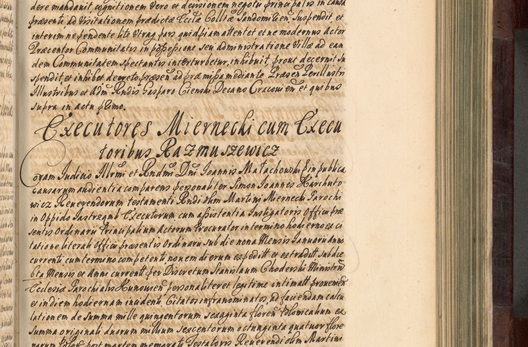 Zdjęcie nr 312 dla obiektu archiwalnego: Acta actorum episscopalium R. D. Joannis Małachowski, episcopi Cracoviensis a die 20 Augusti anni 1681 et 1682 acticatorum. Volumen I