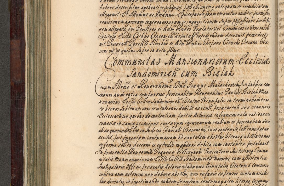 Zdjęcie nr 311 dla obiektu archiwalnego: Acta actorum episscopalium R. D. Joannis Małachowski, episcopi Cracoviensis a die 20 Augusti anni 1681 et 1682 acticatorum. Volumen I