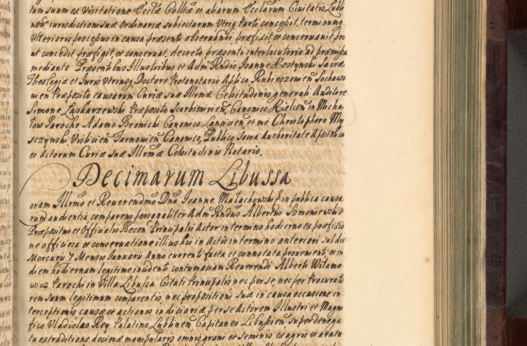 Zdjęcie nr 308 dla obiektu archiwalnego: Acta actorum episscopalium R. D. Joannis Małachowski, episcopi Cracoviensis a die 20 Augusti anni 1681 et 1682 acticatorum. Volumen I