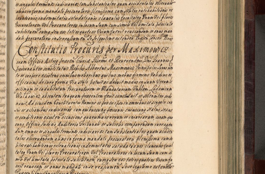Zdjęcie nr 306 dla obiektu archiwalnego: Acta actorum episscopalium R. D. Joannis Małachowski, episcopi Cracoviensis a die 20 Augusti anni 1681 et 1682 acticatorum. Volumen I