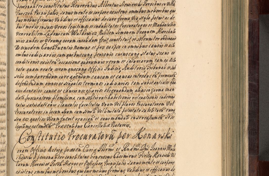 Zdjęcie nr 304 dla obiektu archiwalnego: Acta actorum episscopalium R. D. Joannis Małachowski, episcopi Cracoviensis a die 20 Augusti anni 1681 et 1682 acticatorum. Volumen I
