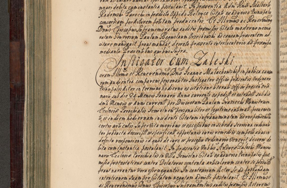 Zdjęcie nr 303 dla obiektu archiwalnego: Acta actorum episscopalium R. D. Joannis Małachowski, episcopi Cracoviensis a die 20 Augusti anni 1681 et 1682 acticatorum. Volumen I