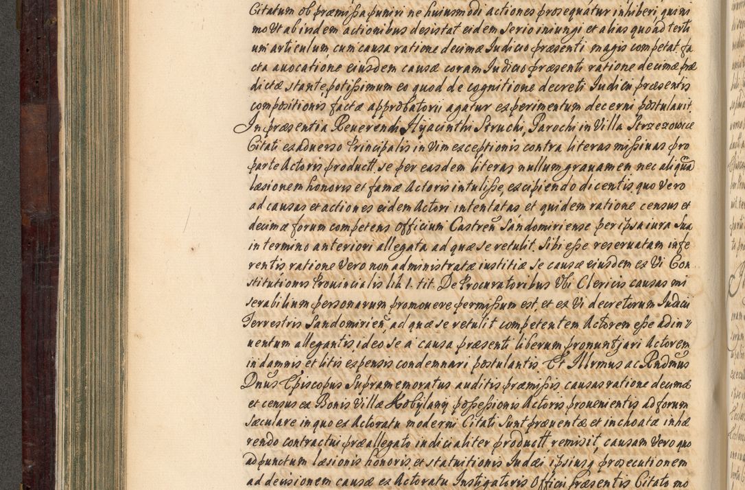 Zdjęcie nr 299 dla obiektu archiwalnego: Acta actorum episscopalium R. D. Joannis Małachowski, episcopi Cracoviensis a die 20 Augusti anni 1681 et 1682 acticatorum. Volumen I