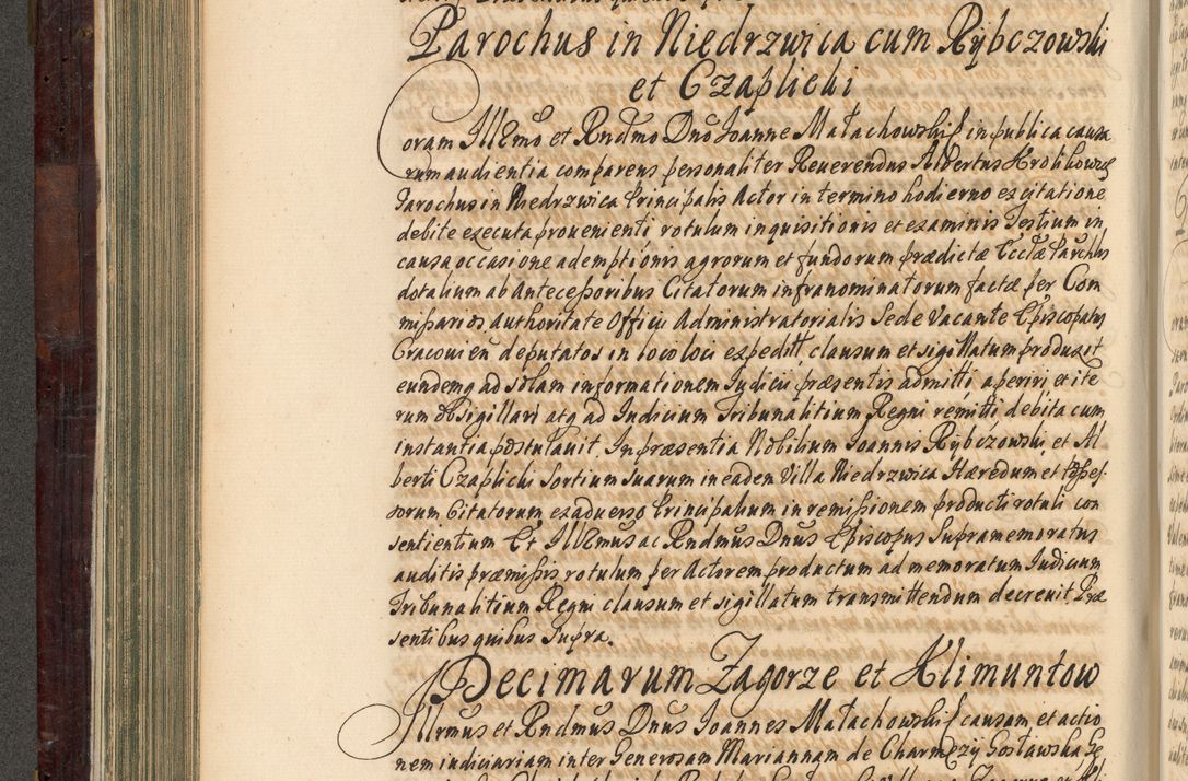Zdjęcie nr 293 dla obiektu archiwalnego: Acta actorum episscopalium R. D. Joannis Małachowski, episcopi Cracoviensis a die 20 Augusti anni 1681 et 1682 acticatorum. Volumen I