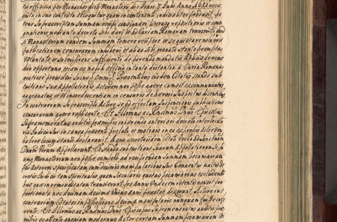 Zdjęcie nr 292 dla obiektu archiwalnego: Acta actorum episscopalium R. D. Joannis Małachowski, episcopi Cracoviensis a die 20 Augusti anni 1681 et 1682 acticatorum. Volumen I
