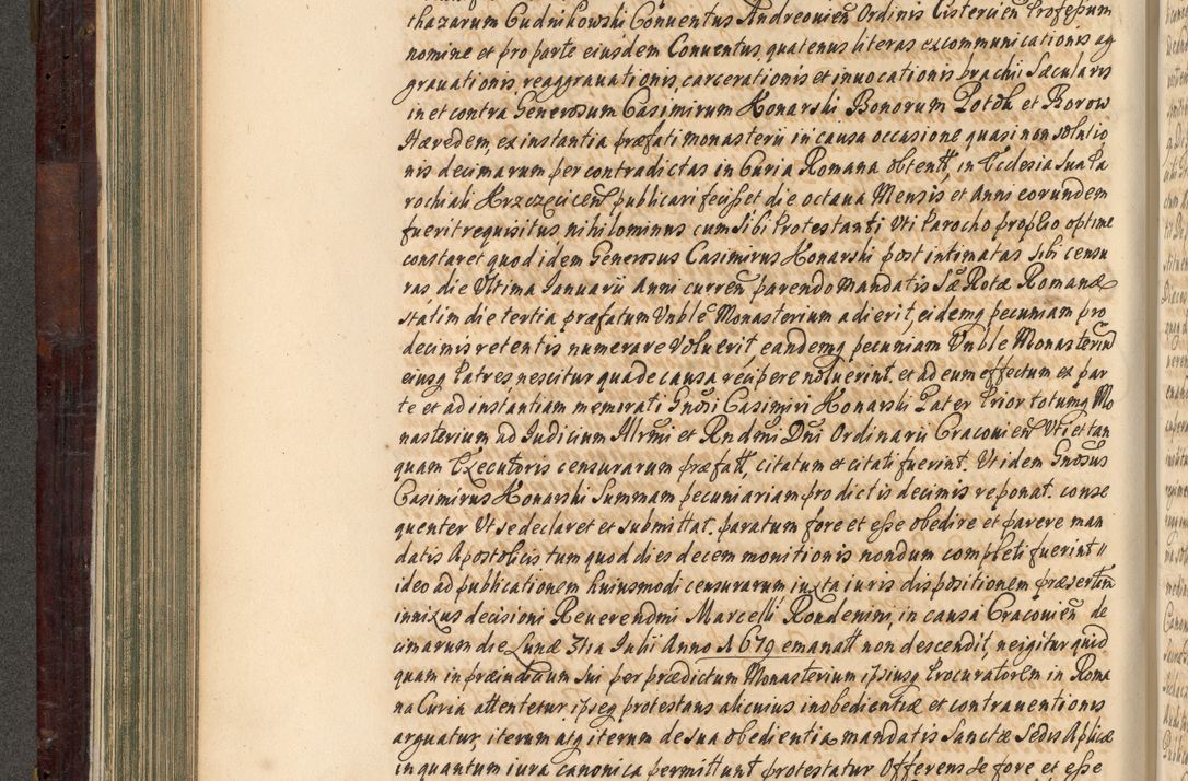 Zdjęcie nr 287 dla obiektu archiwalnego: Acta actorum episscopalium R. D. Joannis Małachowski, episcopi Cracoviensis a die 20 Augusti anni 1681 et 1682 acticatorum. Volumen I