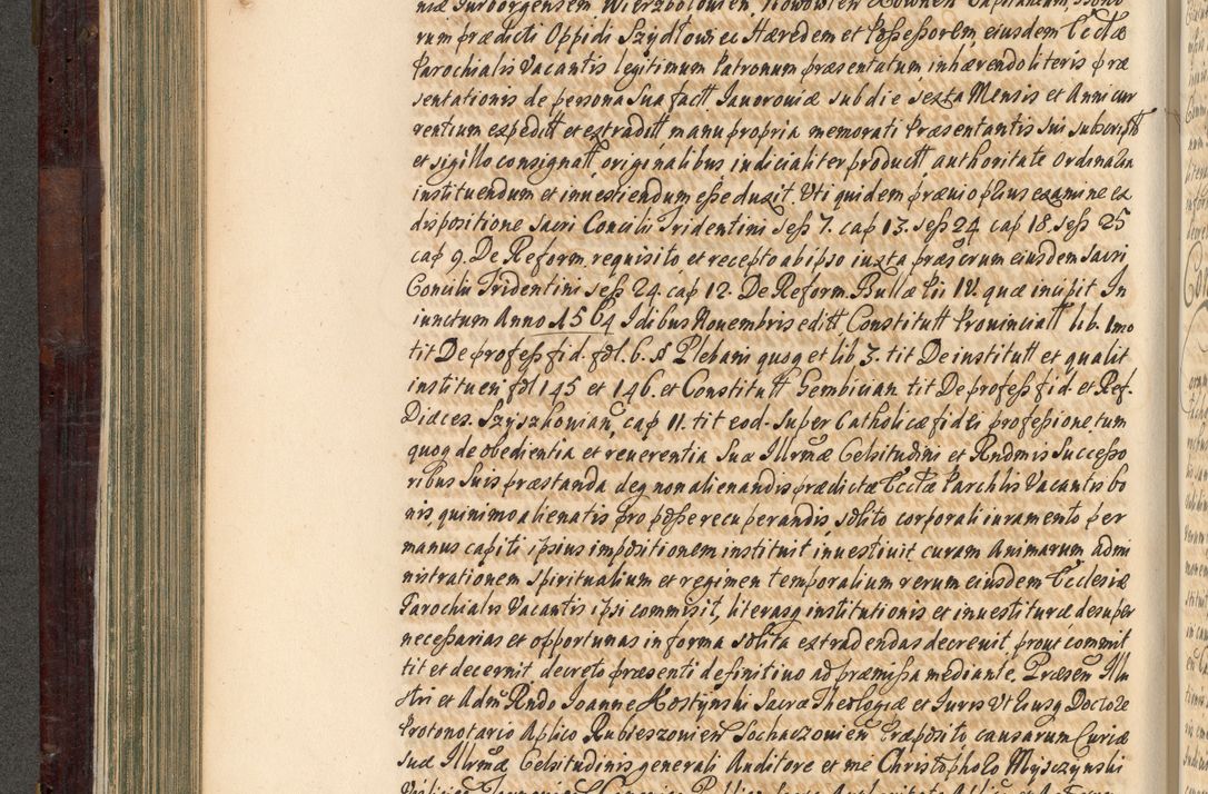 Zdjęcie nr 285 dla obiektu archiwalnego: Acta actorum episscopalium R. D. Joannis Małachowski, episcopi Cracoviensis a die 20 Augusti anni 1681 et 1682 acticatorum. Volumen I