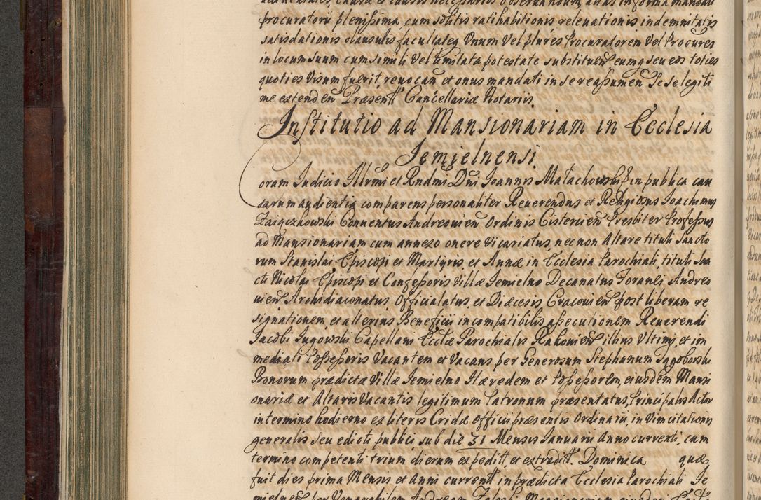 Zdjęcie nr 283 dla obiektu archiwalnego: Acta actorum episscopalium R. D. Joannis Małachowski, episcopi Cracoviensis a die 20 Augusti anni 1681 et 1682 acticatorum. Volumen I