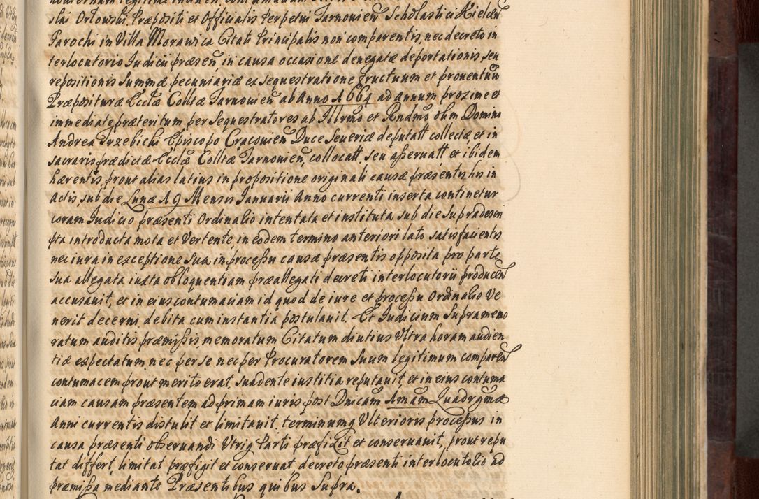 Zdjęcie nr 282 dla obiektu archiwalnego: Acta actorum episscopalium R. D. Joannis Małachowski, episcopi Cracoviensis a die 20 Augusti anni 1681 et 1682 acticatorum. Volumen I