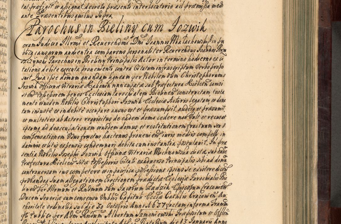 Zdjęcie nr 278 dla obiektu archiwalnego: Acta actorum episscopalium R. D. Joannis Małachowski, episcopi Cracoviensis a die 20 Augusti anni 1681 et 1682 acticatorum. Volumen I