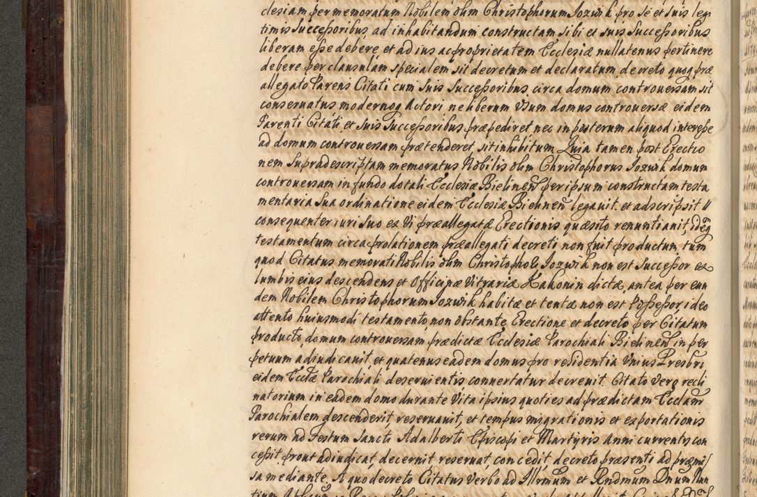 Zdjęcie nr 279 dla obiektu archiwalnego: Acta actorum episscopalium R. D. Joannis Małachowski, episcopi Cracoviensis a die 20 Augusti anni 1681 et 1682 acticatorum. Volumen I