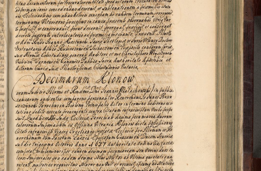 Zdjęcie nr 276 dla obiektu archiwalnego: Acta actorum episscopalium R. D. Joannis Małachowski, episcopi Cracoviensis a die 20 Augusti anni 1681 et 1682 acticatorum. Volumen I