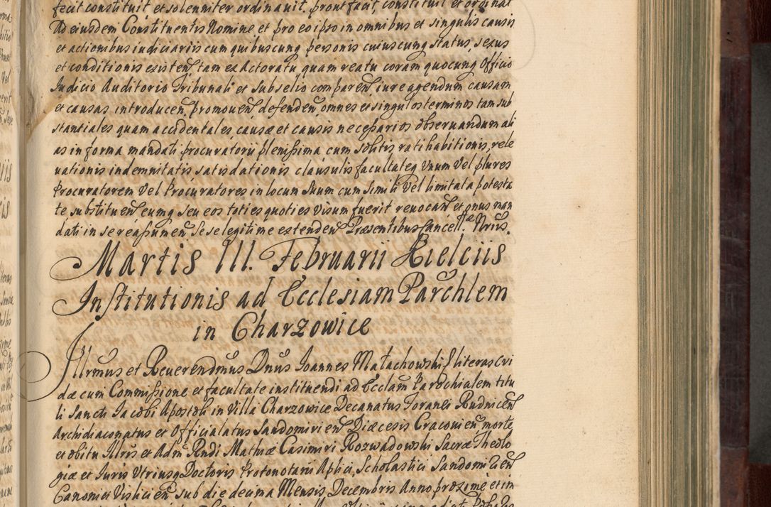 Zdjęcie nr 274 dla obiektu archiwalnego: Acta actorum episscopalium R. D. Joannis Małachowski, episcopi Cracoviensis a die 20 Augusti anni 1681 et 1682 acticatorum. Volumen I
