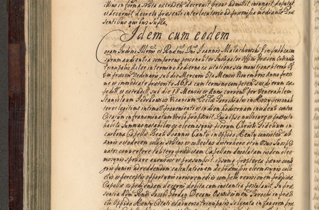 Zdjęcie nr 267 dla obiektu archiwalnego: Acta actorum episscopalium R. D. Joannis Małachowski, episcopi Cracoviensis a die 20 Augusti anni 1681 et 1682 acticatorum. Volumen I