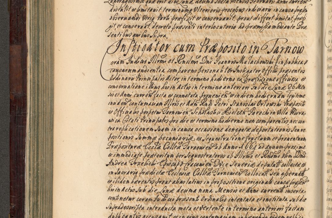 Zdjęcie nr 265 dla obiektu archiwalnego: Acta actorum episscopalium R. D. Joannis Małachowski, episcopi Cracoviensis a die 20 Augusti anni 1681 et 1682 acticatorum. Volumen I