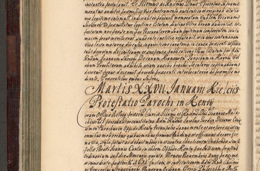 Zdjęcie nr 263 dla obiektu archiwalnego: Acta actorum episscopalium R. D. Joannis Małachowski, episcopi Cracoviensis a die 20 Augusti anni 1681 et 1682 acticatorum. Volumen I
