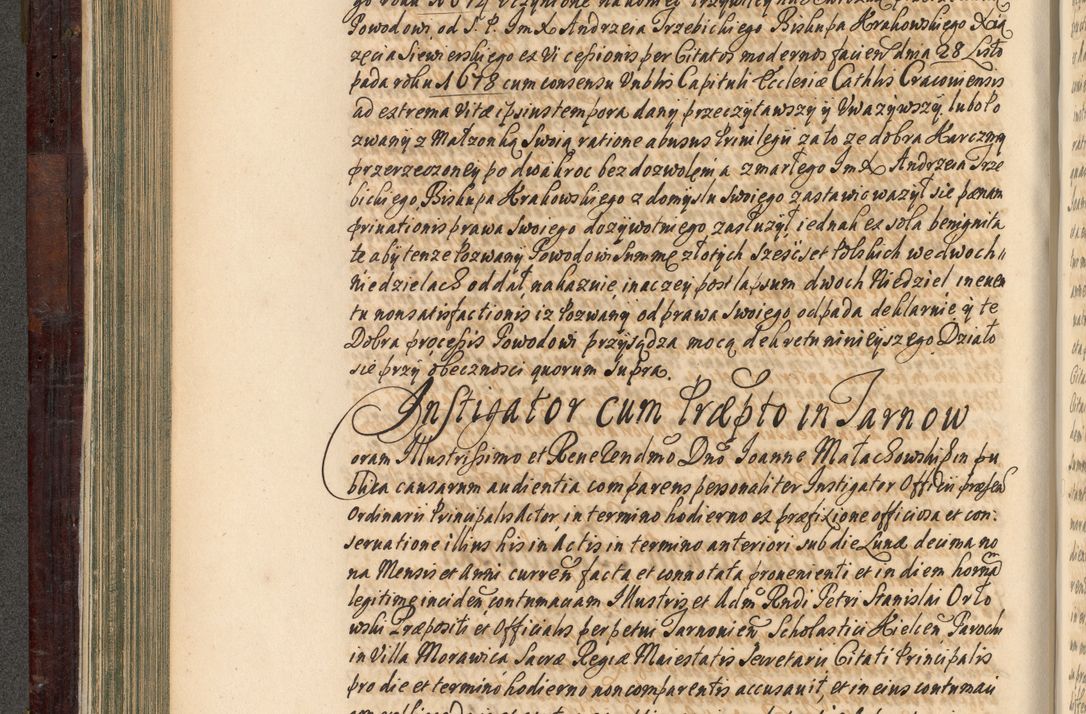 Zdjęcie nr 257 dla obiektu archiwalnego: Acta actorum episscopalium R. D. Joannis Małachowski, episcopi Cracoviensis a die 20 Augusti anni 1681 et 1682 acticatorum. Volumen I