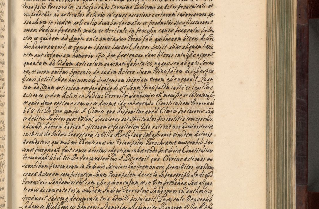 Zdjęcie nr 254 dla obiektu archiwalnego: Acta actorum episscopalium R. D. Joannis Małachowski, episcopi Cracoviensis a die 20 Augusti anni 1681 et 1682 acticatorum. Volumen I