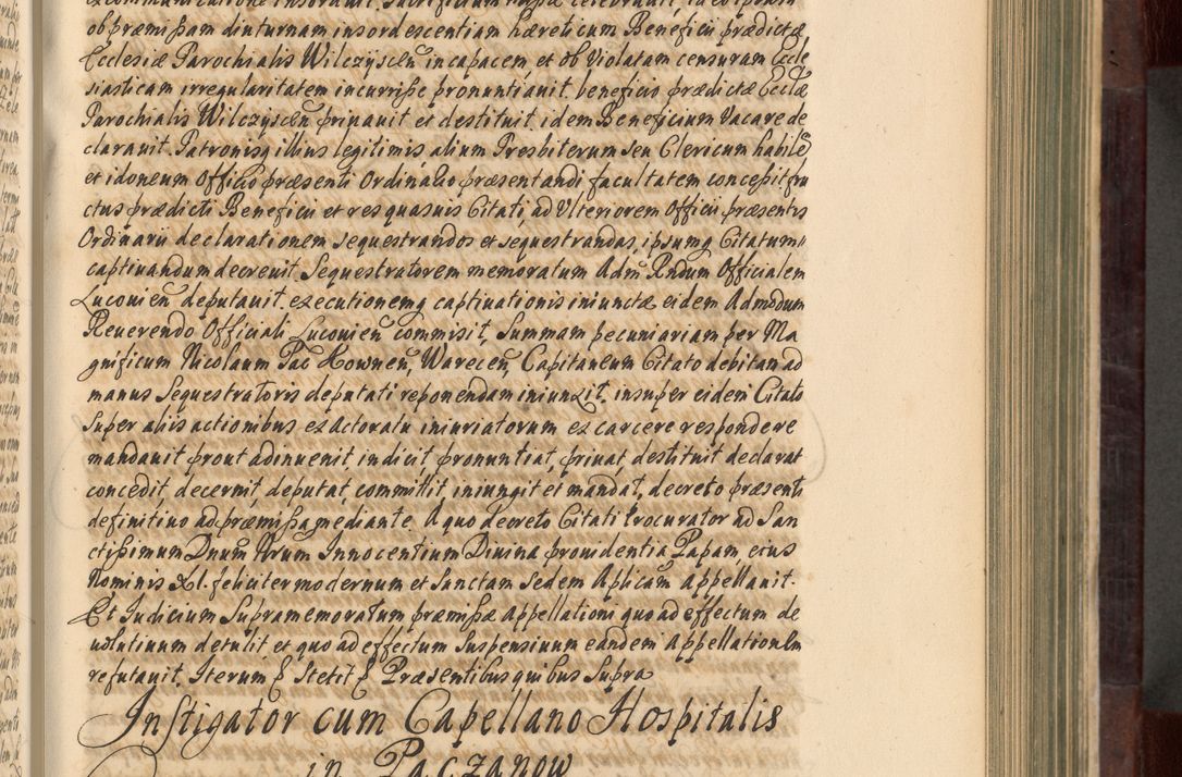 Zdjęcie nr 248 dla obiektu archiwalnego: Acta actorum episscopalium R. D. Joannis Małachowski, episcopi Cracoviensis a die 20 Augusti anni 1681 et 1682 acticatorum. Volumen I