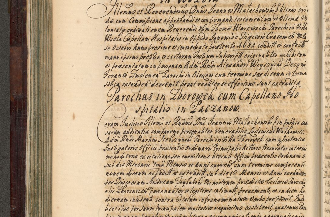 Zdjęcie nr 241 dla obiektu archiwalnego: Acta actorum episscopalium R. D. Joannis Małachowski, episcopi Cracoviensis a die 20 Augusti anni 1681 et 1682 acticatorum. Volumen I