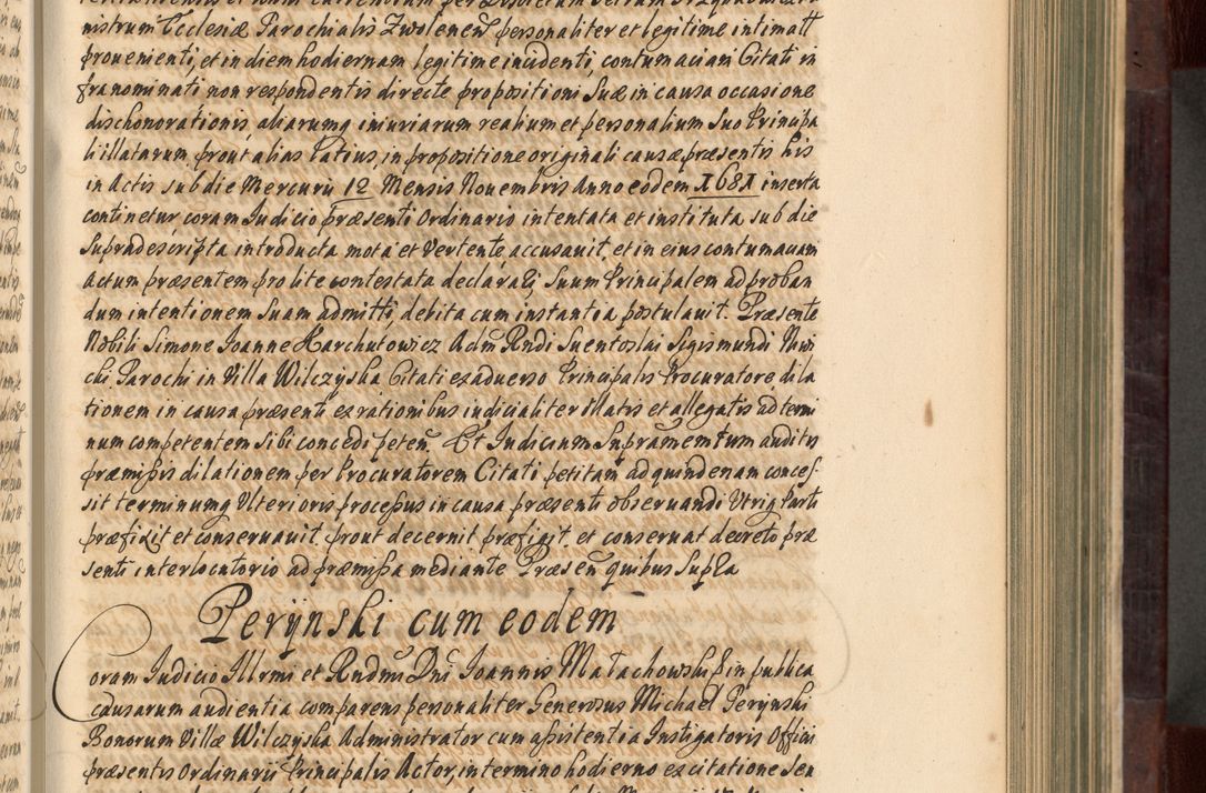 Zdjęcie nr 244 dla obiektu archiwalnego: Acta actorum episscopalium R. D. Joannis Małachowski, episcopi Cracoviensis a die 20 Augusti anni 1681 et 1682 acticatorum. Volumen I