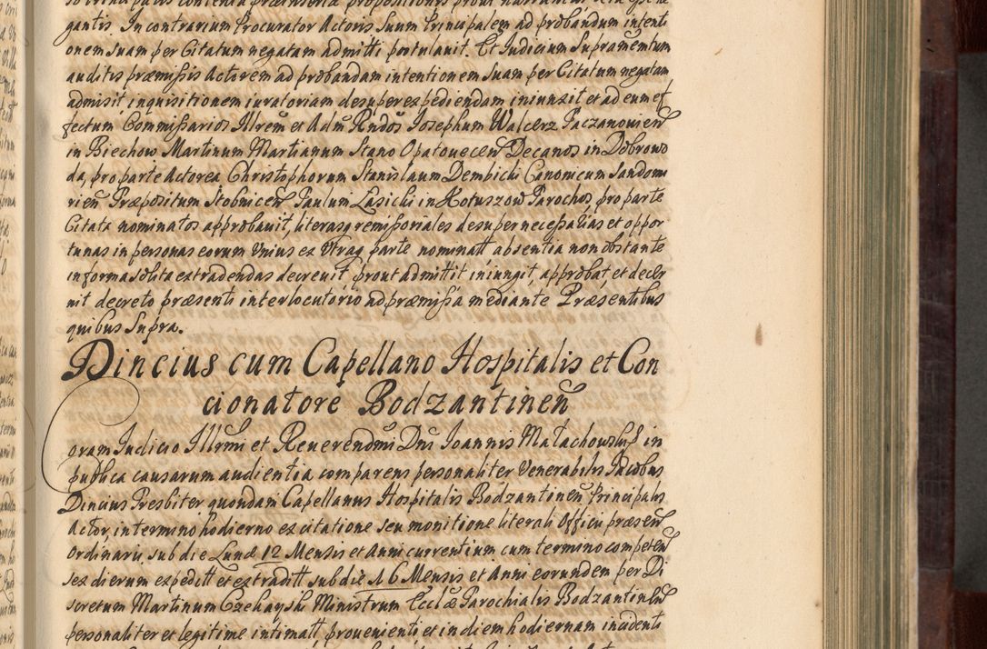Zdjęcie nr 242 dla obiektu archiwalnego: Acta actorum episscopalium R. D. Joannis Małachowski, episcopi Cracoviensis a die 20 Augusti anni 1681 et 1682 acticatorum. Volumen I