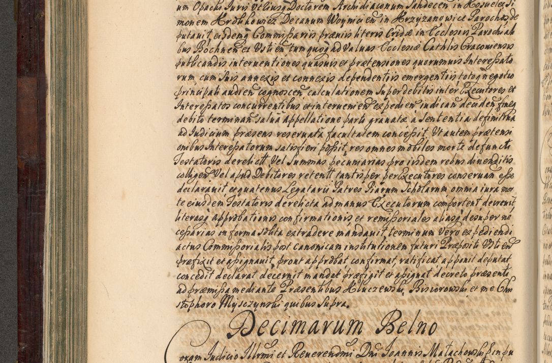 Zdjęcie nr 239 dla obiektu archiwalnego: Acta actorum episscopalium R. D. Joannis Małachowski, episcopi Cracoviensis a die 20 Augusti anni 1681 et 1682 acticatorum. Volumen I